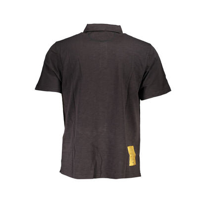 Polo Shirt by La Martina for men in cotton black showcases a enviable silhouette, featuring a refined and for a enviable finish.