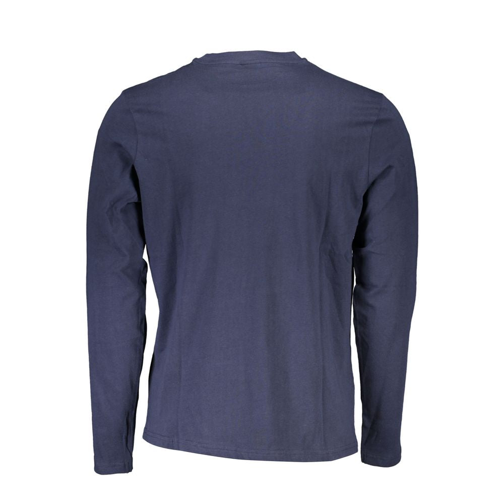 T-Shirt by North Sails for men in cotton blue features an edgy silhouette, meticulously detailed with a sophisticated and for a truly edgy finish.