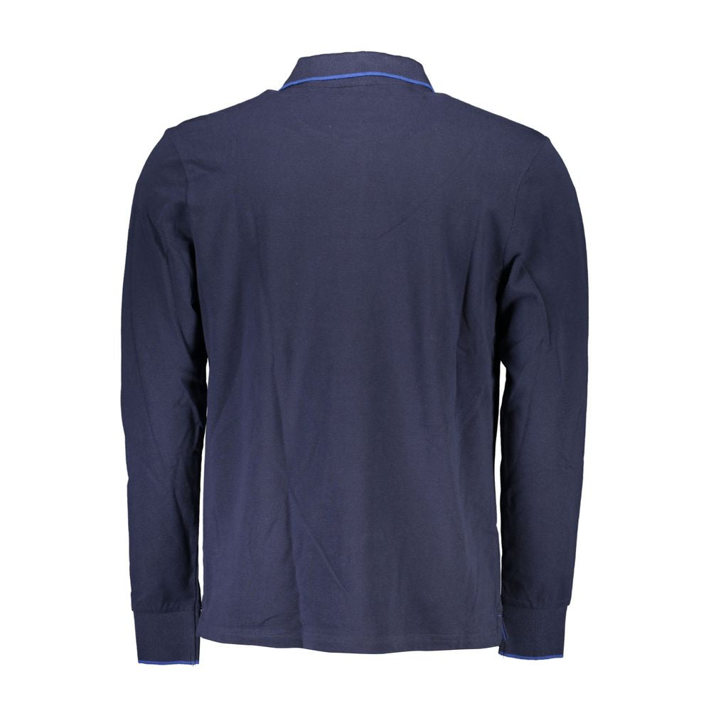 Polo Shirt by North Sails for men in cotton blue features a eye catching silhouette, showcasing a refined and for a eye catching finish.