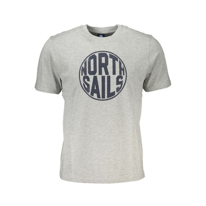 T-Shirt by North Sails for men in viscose cotton brown, gray & print features an edgy silhouette, meticulously detailed with a sophisticated and crew neckline for a truly edgy finish.