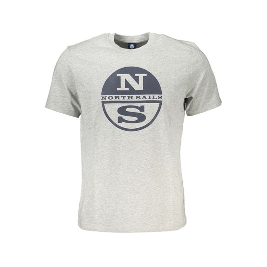 T-Shirt by North Sails for men in viscose cotton brown, gray & print features an edgy silhouette, meticulously detailed with a sophisticated and for a truly edgy finish.