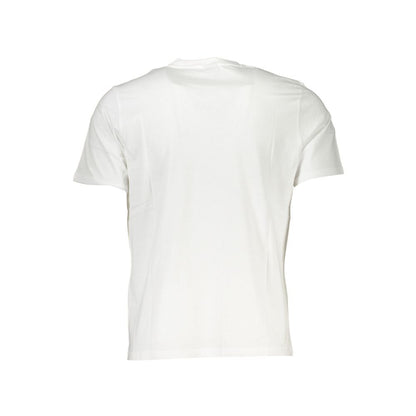 Polo Shirt by North Sails for men in cotton white & print presents a crisp silhouette, artfully detailed with a crisp and crisp .