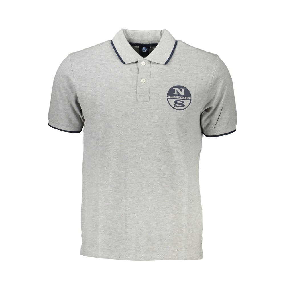 This Polo Shirt by North Sails for men in cotton brown & gray presents a flawless silhouette, showcasing flawless short-sleeve detailing and a refined for a truly flawless aesthetic.