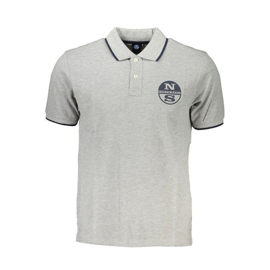 This Polo Shirt by North Sails for men in cotton brown & gray presents a flawless silhouette, showcasing flawless short-sleeve detailing and a refined for a truly flawless aesthetic.