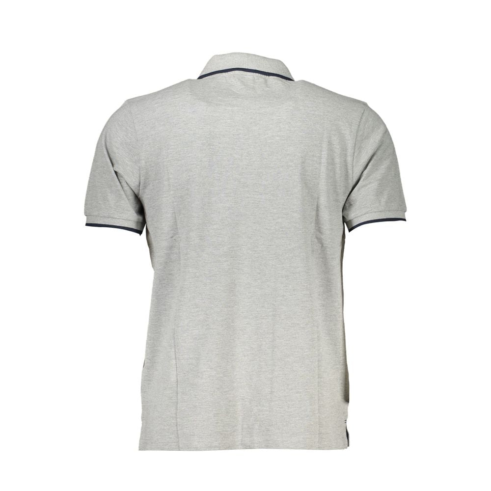 Polo Shirt by North Sails for men in cotton brown & gray features a eye catching silhouette, showcasing a refined and for a eye catching finish.