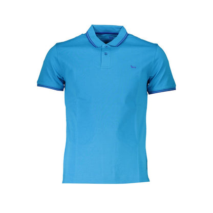 This Polo Shirt by Harmont & Blaine for men in cotton light-blue & signature presents a flawless silhouette, showcasing flawless detailing and a refined for a truly flawless aesthetic.