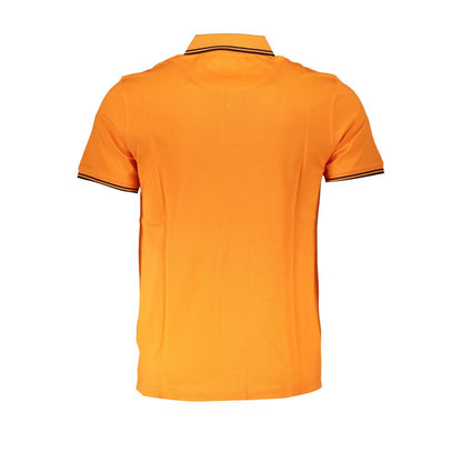 This Polo Shirt by Harmont & Blaine for men in cotton orange presents a flawless silhouette, showcasing flawless detailing and a refined for a truly flawless aesthetic.