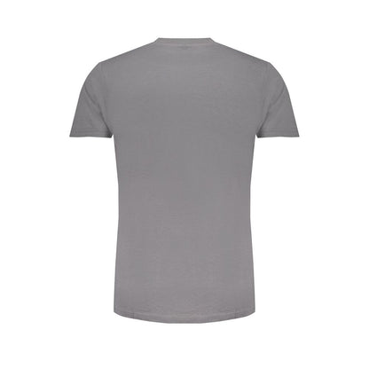 T-Shirt by Norway 1963 for men in cotton brown & gray showcases a chic silhouette, artfully detailed with a chic and for a chic finish.