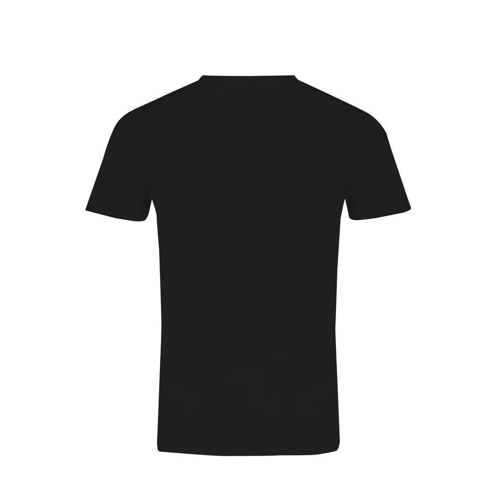T-Shirt by Norway 1963 for men in cotton black & print showcases a chic silhouette, artfully detailed with a chic crew neckline and for a chic finish.