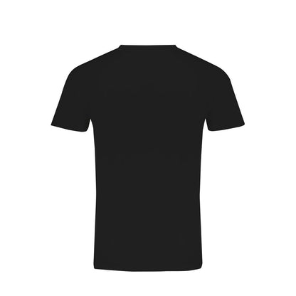 T-Shirt by Norway 1963 for men in cotton black & print showcases a chic silhouette, artfully detailed with a chic crew neckline and for a chic finish.