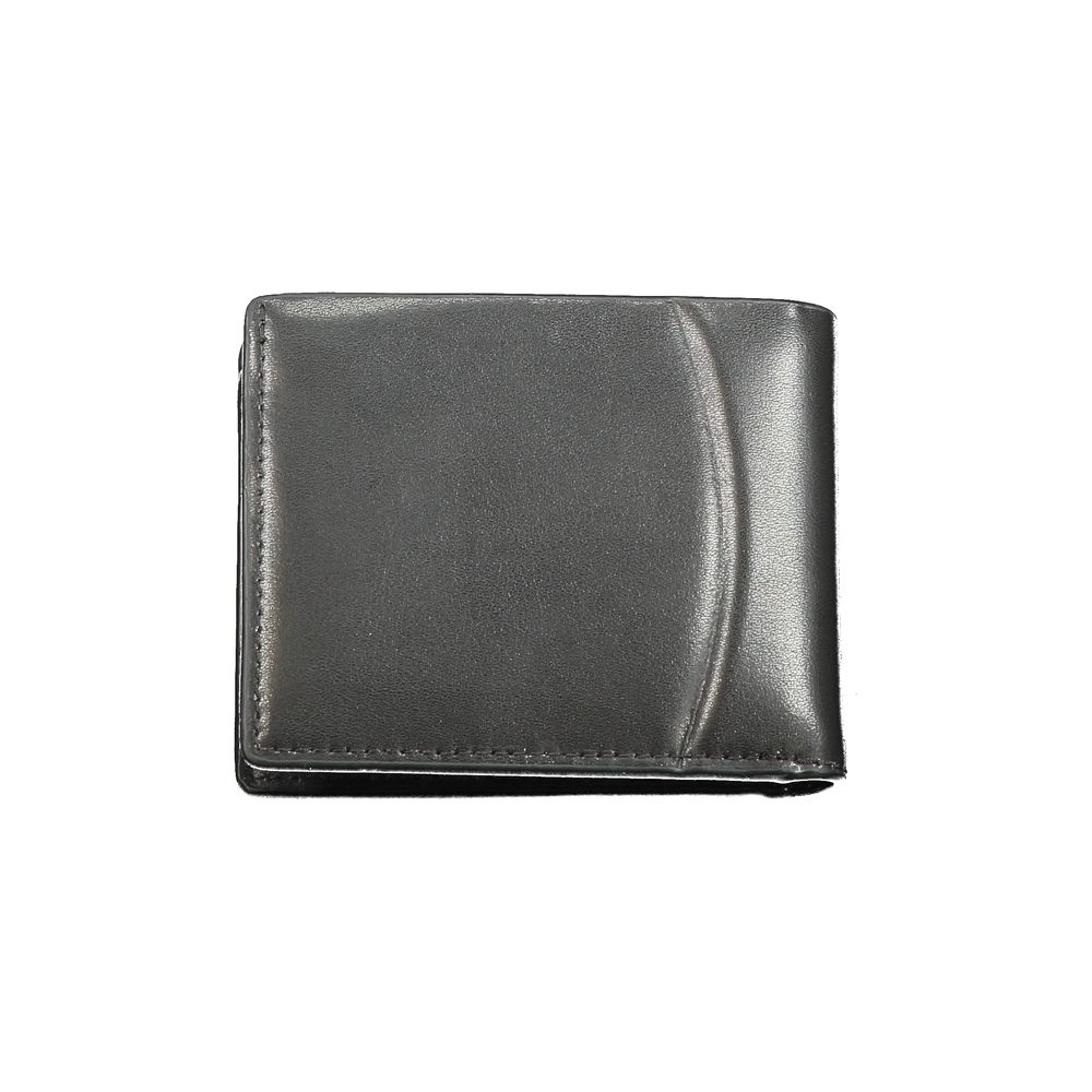 Calvin Klein Leather Cardholder Wallet - Black