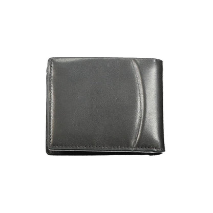 Calvin Klein Leather Cardholder Wallet - Black
