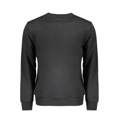 Sweatshirt by North Sails for men in cotton black features a unrivaled silhouette with a refined crew neckline and unrivaled detailing for a sophisticated look.