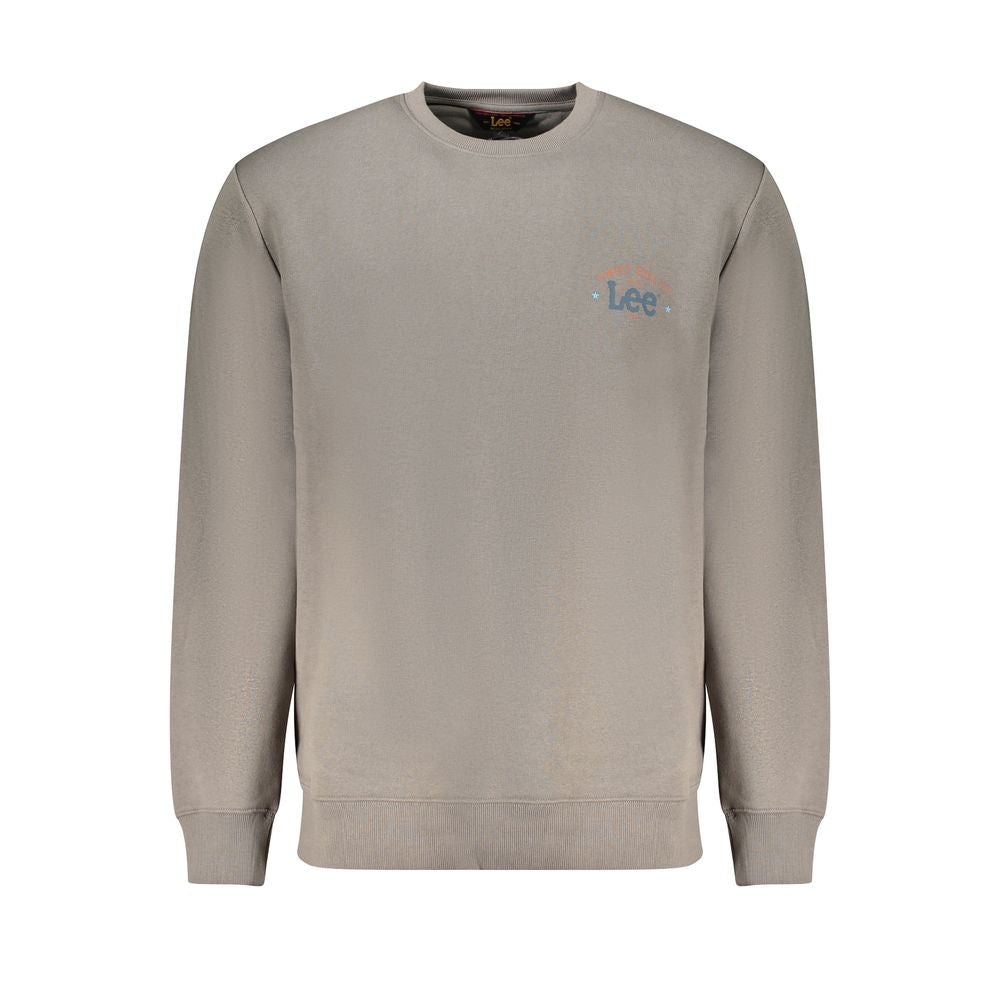 Sweatshirt by Lee for men in cotton polyester gray & print features a unrivaled silhouette with a refined crew neckline and unrivaled long-sleeve detailing for a sophisticated look.