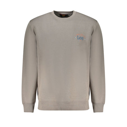 Sweatshirt by Lee for men in cotton polyester gray & print features a unrivaled silhouette with a refined crew neckline and unrivaled long-sleeve detailing for a sophisticated look.