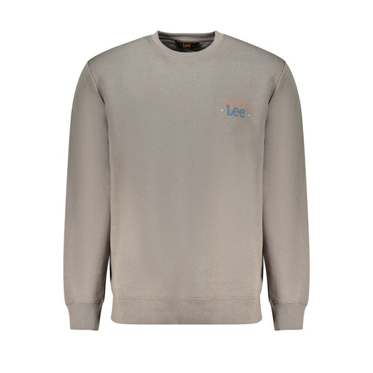 Sweatshirt by Lee for men in cotton polyester gray & print features a unrivaled silhouette with a refined crew neckline and unrivaled long-sleeve detailing for a sophisticated look.