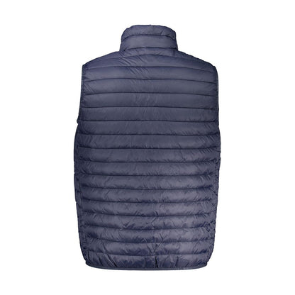 Jacket by North Sails for men in polyamide blue showcases a enveloping silhouette, artfully detailed with a enveloping and premium pockets for a truly enveloping finish.