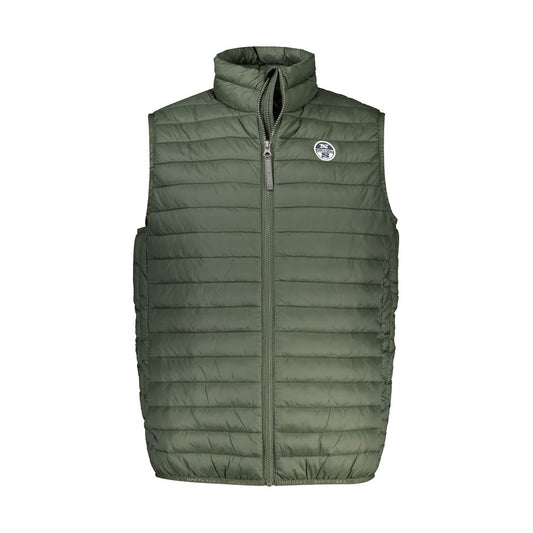 Vest by North Sails for men in polyamide green features a chic silhouette, expertly detailed with a refined and premium lightweight & pockets for a truly chic look.