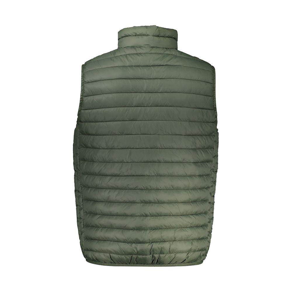 Vest by North Sails for men in polyamide green & signature features a chic silhouette, expertly detailed with a refined and premium lightweight & pockets for a truly chic look.