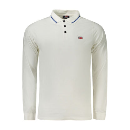 Polo Shirt by Norway 1963 for men in cotton white & signature features a eye catching silhouette, showcasing a refined and long-sleeve for a eye catching finish.