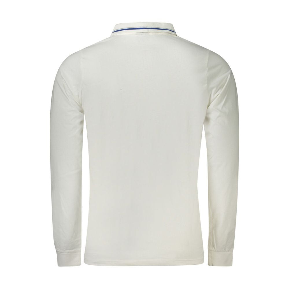 Polo Shirt by Norway 1963 for men in cotton white & signature presents a sleek silhouette, featuring a refined and for a sleek finish.