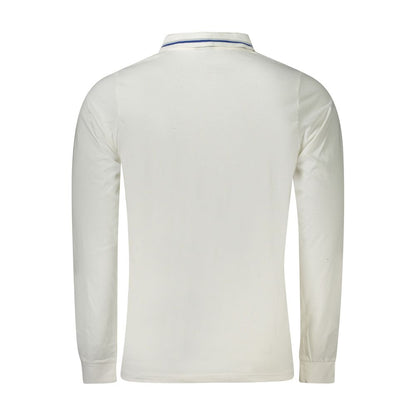 Polo Shirt by Norway 1963 for men in cotton white & signature presents a sleek silhouette, featuring a refined and for a sleek finish.