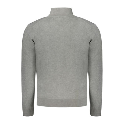 Cardigan by Norway 1963 for men in viscose polyester & polyamide brown & gray presents a textural silhouette, artfully finished with a textural and for a sophisticated, textural look.