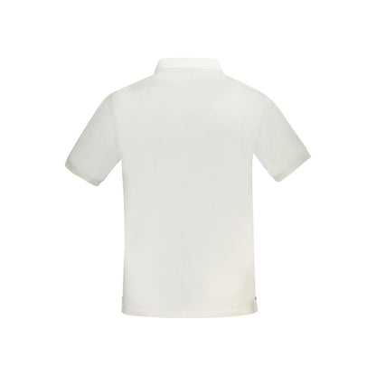 Polo Shirt by North Sails for men in cotton white presents a sleek silhouette, featuring a refined and for a sleek finish.