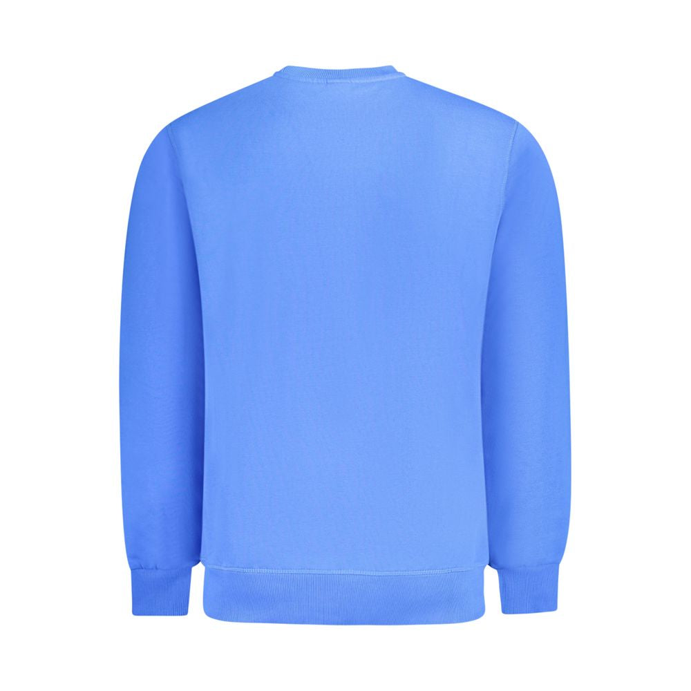 Activewear Sweatshirt by North Sails for men in cotton blue showcases a versatile silhouette, artfully detailed with a versatile and for a versatile finish with .