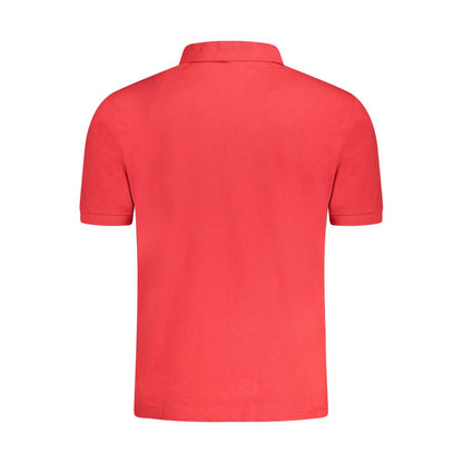 Polo Shirt by North Sails for men in cotton red & print features a eye catching silhouette, showcasing a refined and for a eye catching finish.