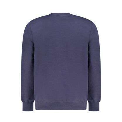 Sweatshirt by North Sails for men in cotton blue features an provocated silhouette, detailed with a provocated and a refined for a sophisticated aesthetic.