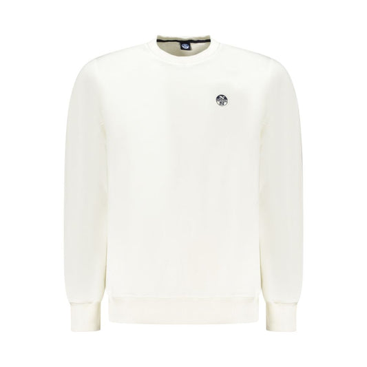 Sweatshirt by North Sails for men in cotton white features an exquisite silhouette, showcasing and crew neckline details for a exquisite look.
