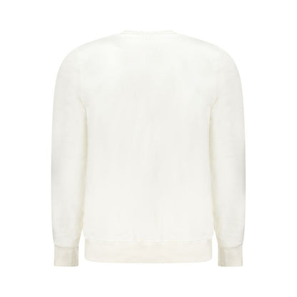 Sweatshirt by North Sails for men in cotton white features an magnificent silhouette, showcasing a sophisticated crew neckline and detail for a truly magnificent finish.