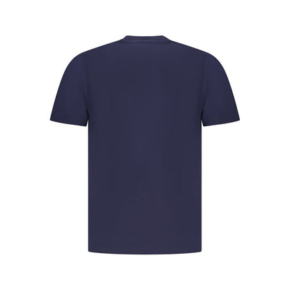 T-Shirt by North Sails for men in cotton blue & print features an edgy silhouette, meticulously detailed with a sophisticated and crew neckline for a truly edgy finish.