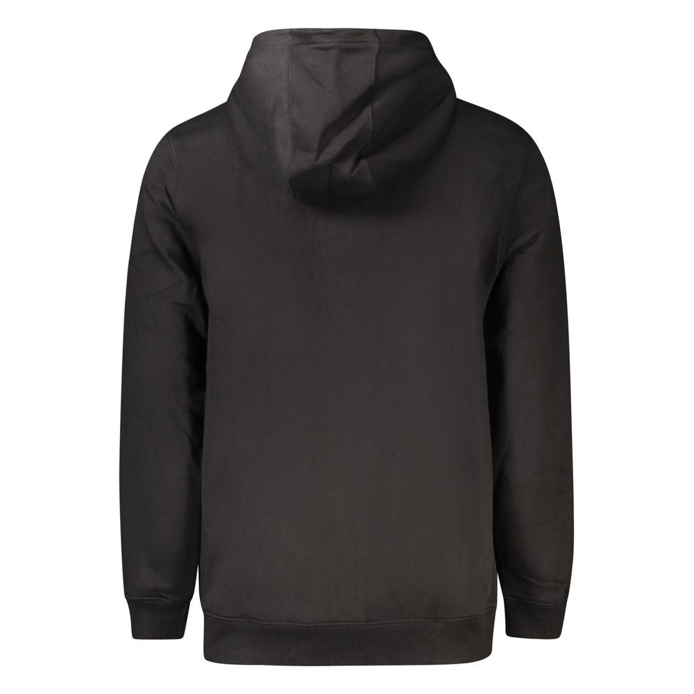 Hooded Sweatshirt Hoodie by Tommy Hilfiger for men in cotton polyester black features an luminous silhouette, showcasing a sophisticated and for a truly luminous look.