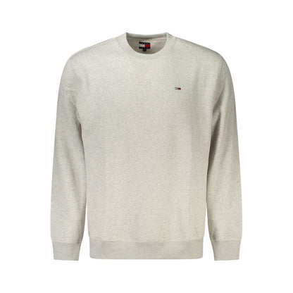 Sweatshirt by Tommy Hilfiger for men in cotton polyester brown & gray presents a smart casual silhouette, featuring a smart casual crew neckline and for a sophisticated look.