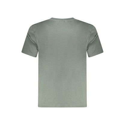 T-Shirt by North Sails for men in cotton green & print features an edgy silhouette, meticulously detailed with a sophisticated and crew neckline for a truly edgy finish.