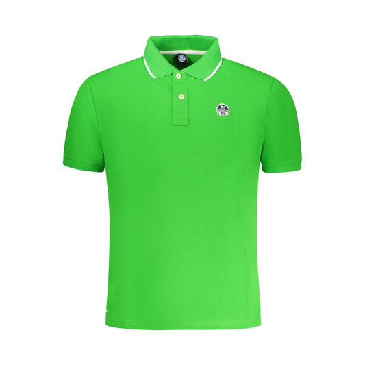 This Polo Shirt by North Sails for men in cotton green presents a flawless silhouette, showcasing flawless short-sleeve detailing and a refined for a truly flawless aesthetic.