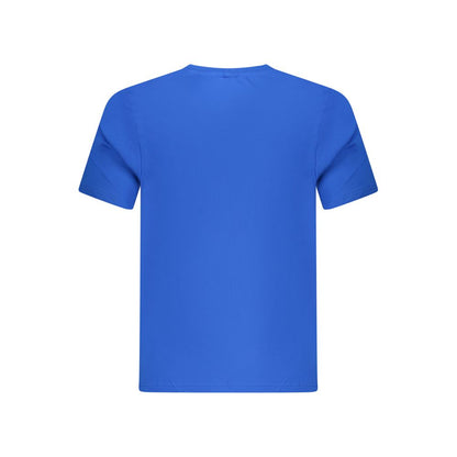 T-Shirt by North Sails for men in cotton blue showcases a unassuming silhouette, artfully detailed with a refined crew neckline and unassuming for a sophisticated, contemporary look.