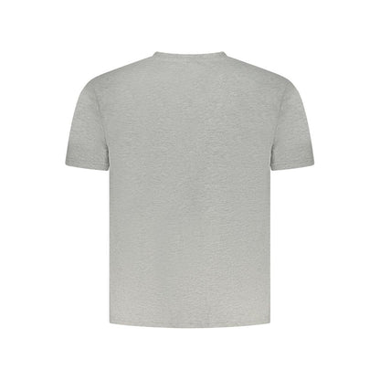 T-Shirt by North Sails for men in cotton brown, gray & print features a plush silhouette, showcasing a sophisticated and for a truly plush finish.