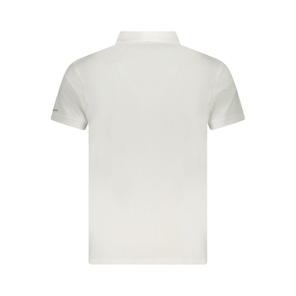 Polo Shirt by Trussardi for men in cotton white & print features a eye catching silhouette, showcasing a refined and for a eye catching finish.