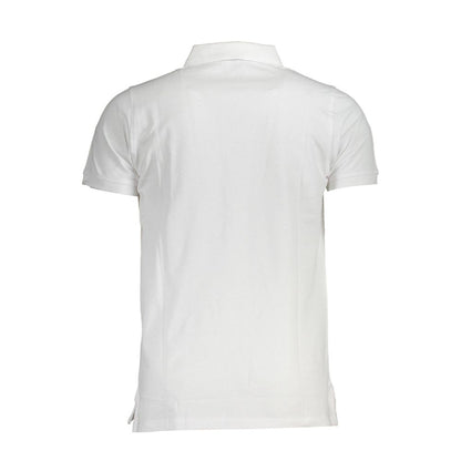 Polo Shirt by Norway 1963 for men in cotton white presents a crisp silhouette, artfully detailed with a crisp and crisp .