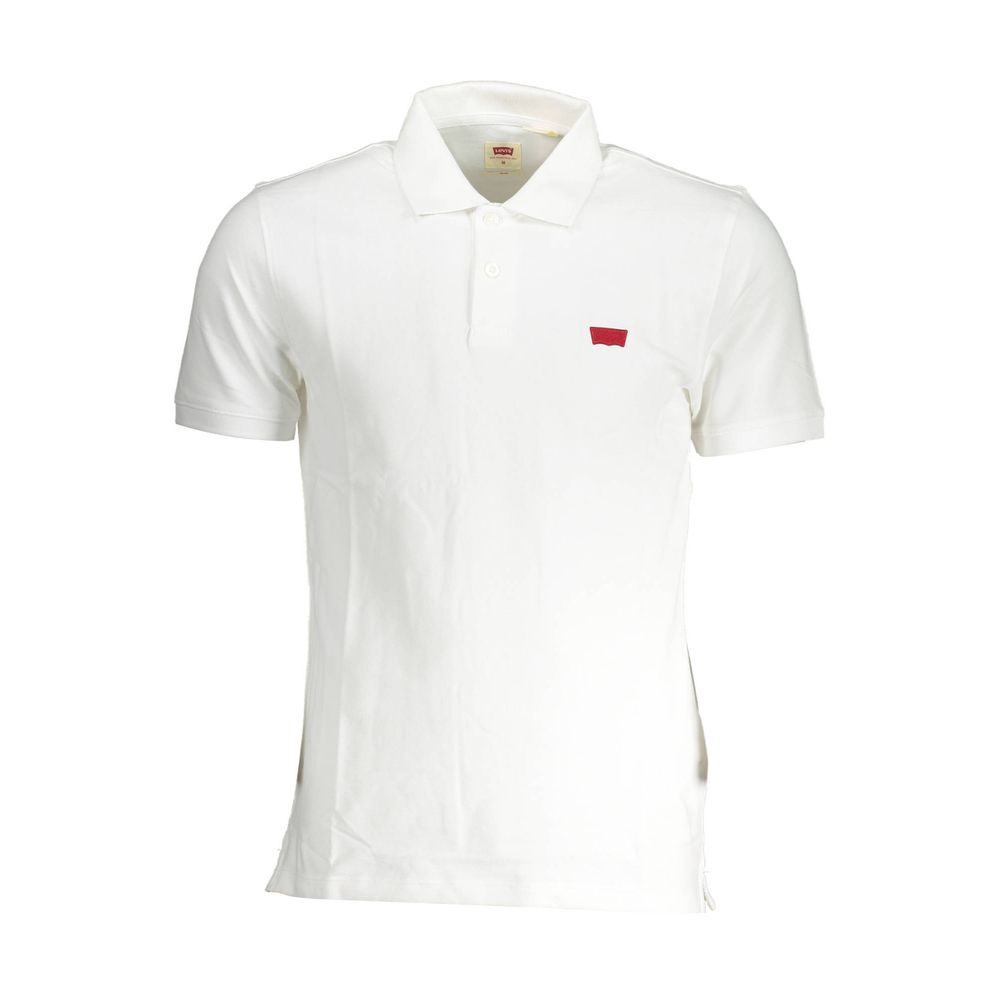 Polo Shirt by Levi's for men in cotton white showcases a enviable silhouette, featuring a refined and short-sleeve for a enviable finish.