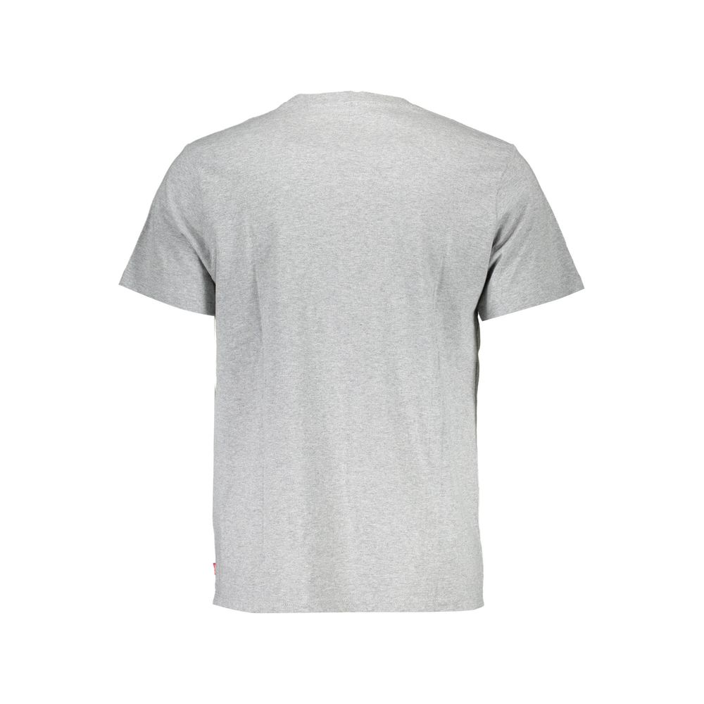 T-Shirt by Levi's for men in cotton gray & print features an edgy silhouette, meticulously detailed with a sophisticated and for a truly edgy finish.