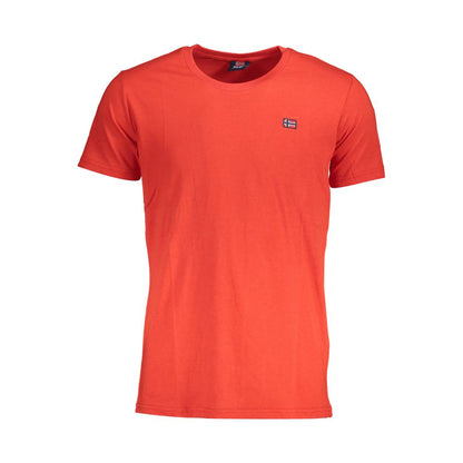 T-Shirt by Norway 1963 for men in cotton red features an edgy silhouette, meticulously detailed with a sophisticated and for a truly edgy finish.