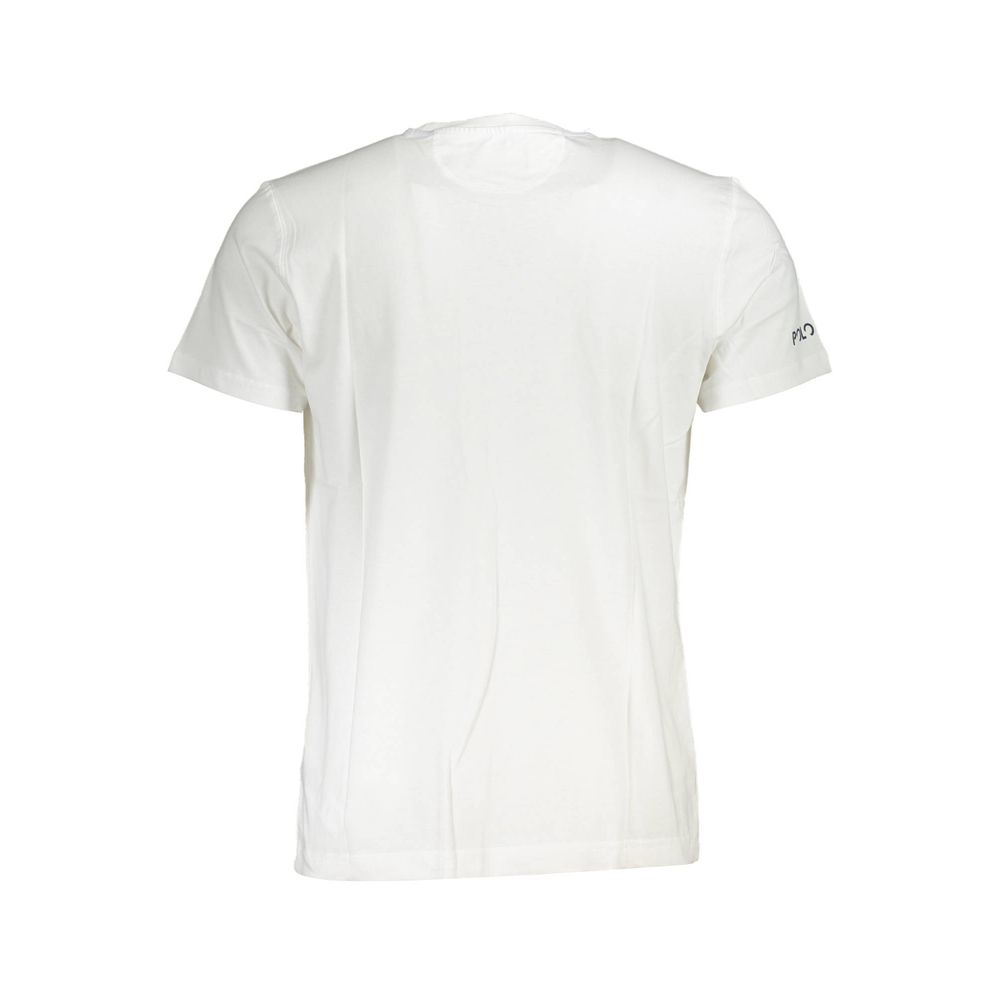 T-Shirt by La Martina for men in cotton white showcases a unassuming silhouette, artfully detailed with a refined and unassuming for a sophisticated, contemporary look.