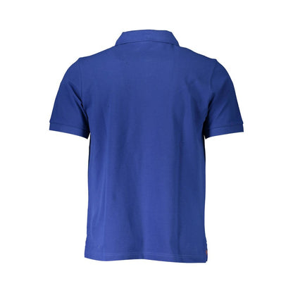 Polo Shirt by North Sails for men in cotton blue features a eye catching silhouette, showcasing a refined and for a eye catching finish.