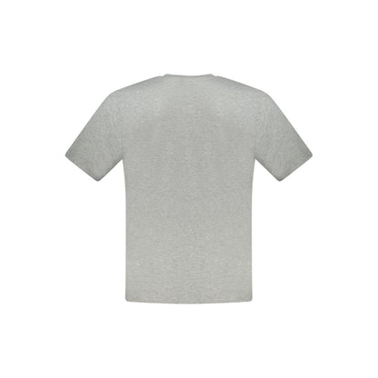 T-Shirt by North Sails for men in cotton brown & gray showcases a unassuming silhouette, artfully detailed with a refined and unassuming for a sophisticated, contemporary look.