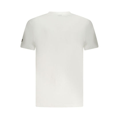 T-Shirt by Armata Di Mare for men in cotton white & print features a plush silhouette, showcasing a sophisticated and for a truly plush finish.
