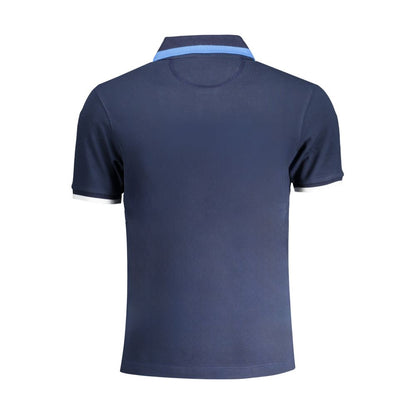 La Martina Men's Slim Cotton Polo Shirt - Blue
